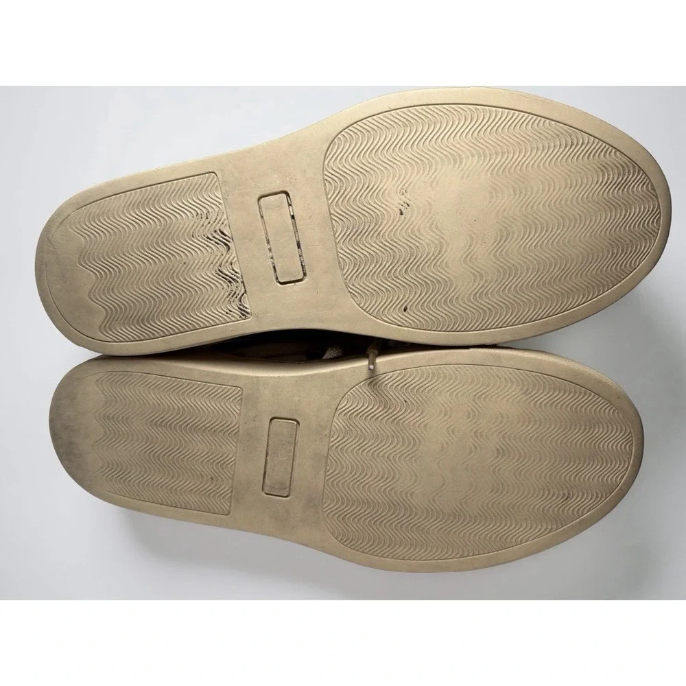 DONALD J PLINER Kastin chestnut leather basketweave lace chukka shoes Men's 9.5